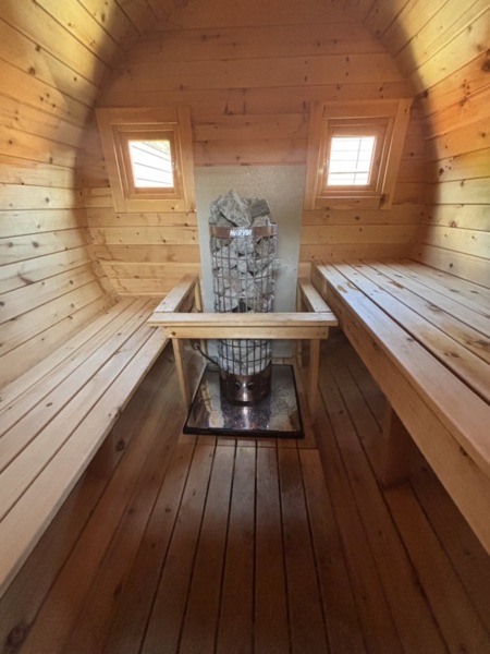 SAUNA Log Cabin_オーガスタハウス君津|千葉の貸別荘